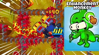 IL CAMPIONE SEGRETO  Enhancement monkey  BTD6 [upl. by Mehalek933]