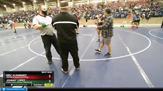 2020 TOA Bigfoot5026 HS BOYS 138 Johnny Lopez Poway High School Wrestling Vs Eric Almarinez Vacav [upl. by Nave]