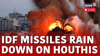 Israel Vs Hamas News LIVE  Israel Strikes Houthi Targets In Yemen  N18G  English News Live  N18G [upl. by Uriiah]