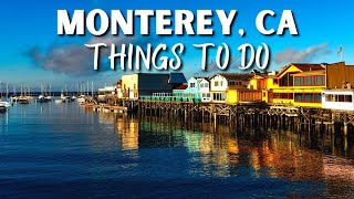 The 10 BEST Things To Do In Monterey CA [upl. by Trebliw]