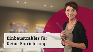 LED Einbaustrahler für Deine Einrichtung [upl. by Neerak]