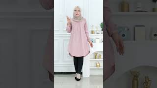 Baju tunik wanita terbaru kekinian lagi laris di shopee bahan katun toyobo [upl. by Frasier]