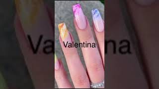 Le unghie in base al tuo nome parte 6 nails [upl. by Harilda621]