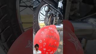 Royal Enfield silencer Ball short shorts shortvideo bulletlover popular power [upl. by Ezalb770]