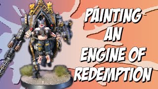 Painting Warhammer 40k Adepta Sororitas Engines Of Redemption [upl. by Gorman]