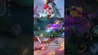 Unleash the Power Ediths Best Fight Scene Dominates Mobile Legends [upl. by Anigue148]