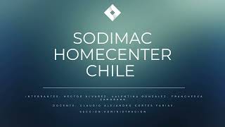 Sodimac Homecenter Chile  Trabajo Administración [upl. by Myra]