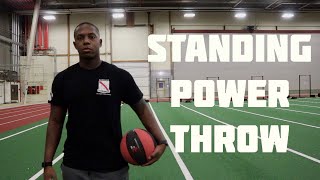 The Standing Power Throw Army ACFT [upl. by Ebonee]