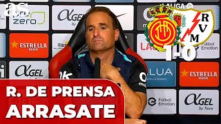 ARRASATE RUEDA DE PRENSA tras el MALLORCA 1 vs RAYO VALLECANO 0  LALIGA [upl. by Power]