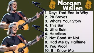 Morgan Wallen Playlist  Top Tracks 2024 Playlist [upl. by Doloritas739]