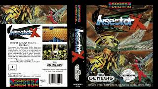 Insector X インセクターX for the Sega Genesis and Sega Mega Drive OST Original Video Game Soundtrack [upl. by Celka]