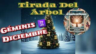 GÉMINIS♊DICIEMBRE  PRÉPARATE PARA LO QUE VA A VENIR TIRADA DEL ÁRBOL🌳 [upl. by Sheets]