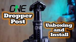 HOW TO INSTALL ONE UP DROPPER POST [upl. by Airdnoed521]