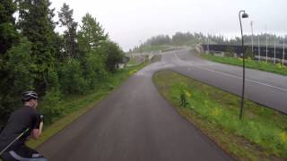 Holmenkollen Downhill Rulleski [upl. by Iht]