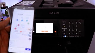 How To Scan Save PDF and Print With Epson WF7840 Printer [upl. by Pelagi]