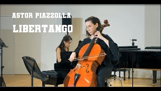 Astor Piazzolla  Libertango Cello amp Klavier  Cellounterricht in Münster  Musikschule in Münster [upl. by Trixi]