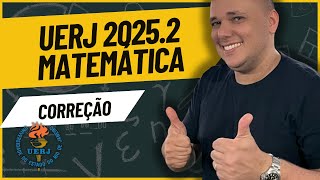 Correção Prova da UERJ 2025 2 EQ Matemática [upl. by Ahsiki74]