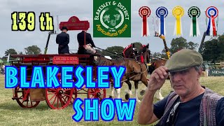 139TH BLAKESLEY AND DISTRICT AGRICULTURAL SHOW  STALLS LIVESTOCK JUDGING HORSE SHOWS AND DOGS [upl. by Eelanaj145]