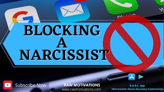 Blocking A Narcissist [upl. by Airbmac]