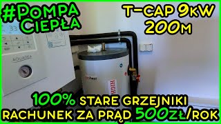 Pompa Ciepła Panasonic TCAP 9kW  Dom 200m i 100 Grzejniki [upl. by Hoes]