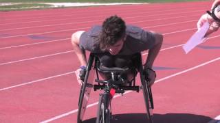 Wheelchair Racing The Basics [upl. by Aynotan]