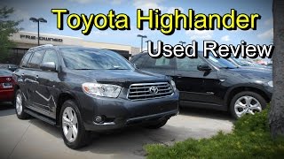 2008  2013 Toyota Highlander Limited Used Review [upl. by Arahk]