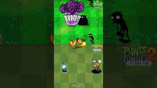 Pvz Vs Pvz 2  cob cannon vs banana plant vs 100 newspaper zombies  who will win shorts [upl. by Meehaf716]