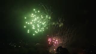 Bodmin fireworks 2024 from Drone DJI Mini 2 [upl. by Niai268]