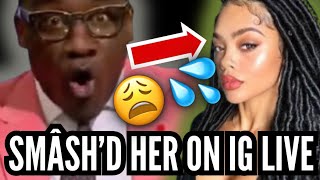 Shannon Sharpe Caught SMASHING on Ig Live ESPN RESPONDS NSFW 😳 espn clubshayshay [upl. by Arihday]