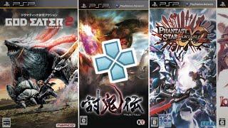 11 Games like Monster Hunter on PSP [upl. by Resa106]