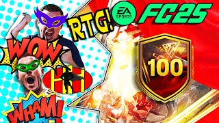 FC25 HAZARDS HEROES RTG  UPGRADED RIVALS REWARDS AND 100 PLAYER PACK [upl. by Lyle356]