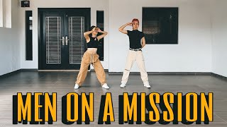 Men On A Mission Line Dance Demo [upl. by Haraf]