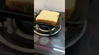 Veg club cheese Sandwich recipe  shots youtubeshorts [upl. by Hareehat]