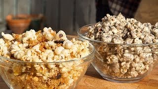 BBQ popcorns gourmets sucré  salé selon Bob le Chef [upl. by Novick449]