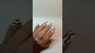 Would you try this trippy nailsnails nailart shorts shortvideo shortsfeed opticalillusion [upl. by Holli581]