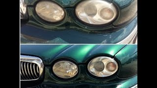 TRUCOCómo limpiar faros del coche con pasta de dientes [upl. by Lipfert]