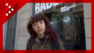 Torino la mattina dopo il corteo anarchico Testimonianza abitante quotAmareggia operato poliziaquot [upl. by Labinnah203]