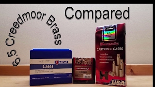 65 Creedmoor Brass Comparison [upl. by Haikezeh977]