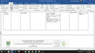 ELIMINAR SOBRANTE DE TABLA EN WORD [upl. by Ainer]