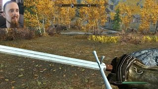 Want to run around with some of my swords in Skyrim Theres a mod for it [upl. by Gwenneth766]