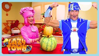 Brand New Lazy Town 😆🍌  Full Episode Compilation For Kids  WildBrain Zigzag [upl. by Nirihs]