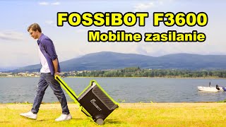 Fossibot F3600 Magazyn energii na kółkach [upl. by Siskind]