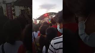 BBM SARA campaign rally Lipa City Batangas Migz Subiri Speech [upl. by Nyrrat]