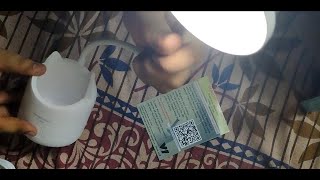 Weird Wolf TL008  LED Table Lamp 3 brightness mode amp pencil holder  Unboxing [upl. by Imojean]