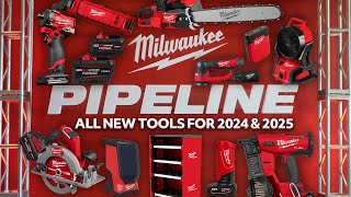 New Milwaukee Tools From Pipeline New Tools for 2024 amp 2025 [upl. by Polish]