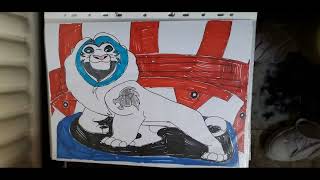 Father of the Pride Theme Song starring Sulley The White Lion As The Star [upl. by Ailana]