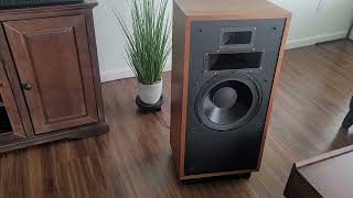 Hafler DH 220 DH 101 and Klipsch Fortes [upl. by Amsa]