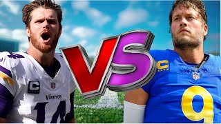 Vikings VS Rams Preview [upl. by Eanehs]