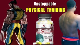 From Natty to Superhero Ac262 Sarm Transformation Week 2 gym fitness [upl. by Etteloc418]