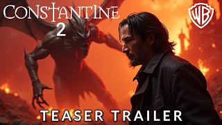 Constantine Part 2  First Trailer  Keanu Reeves Warner Bros  2025 [upl. by Osmo]